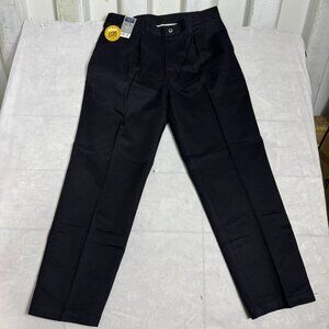 Timber Creek By Wrangler Ultimate Khaki Pants Mens Blue Pleated Front 36x30 NWT